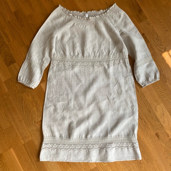 JJill beige linen dress - Picture 6 of 6